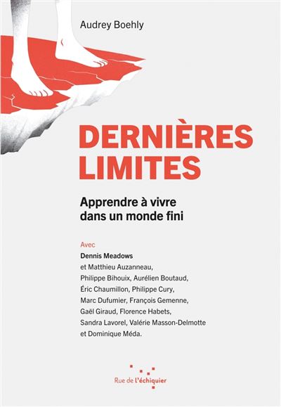 A. Boehly, Dernières limites, Ed. Rue de l'échiquier, 2022